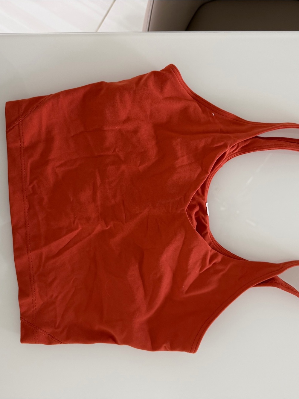 lululemon athletica Red Racerback Tank
